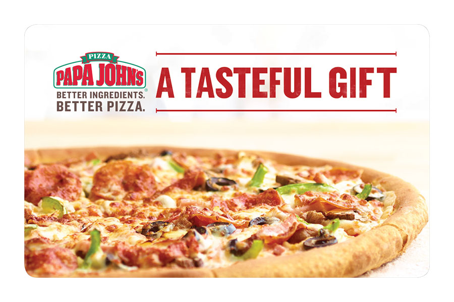 $10 Papa John’s Gift Card